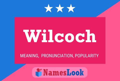 Póster del nombre Wilcoch