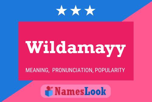 Póster del nombre Wildamayy