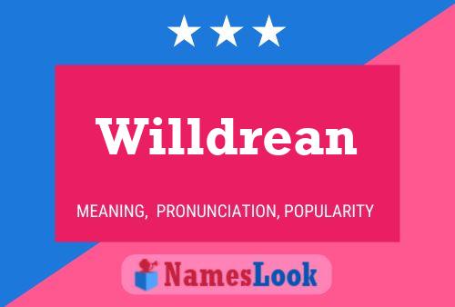 Póster del nombre Willdrean