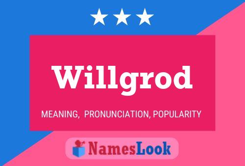 Póster del nombre Willgrod