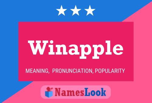 Póster del nombre Winapple