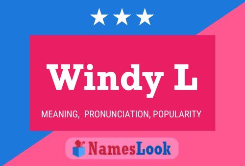 Póster del nombre Windy L