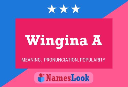 Póster del nombre Wingina A