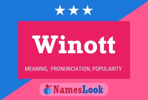 Póster del nombre Winott