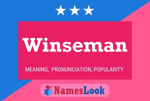 Póster del nombre Winseman