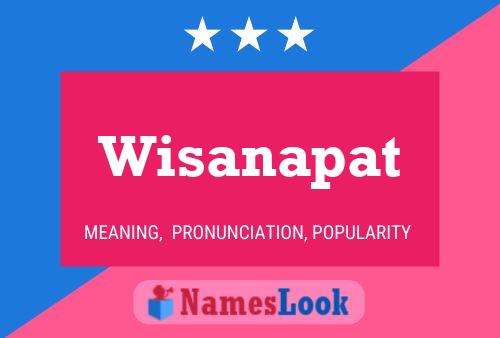 Póster del nombre Wisanapat