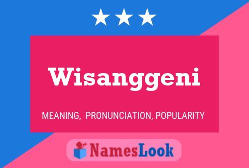 Póster del nombre Wisanggeni