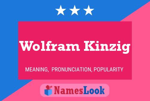 Póster del nombre Wolfram Kinzig