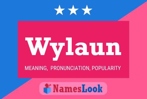 Póster del nombre Wylaun