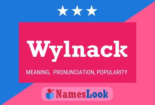 Póster del nombre Wylnack