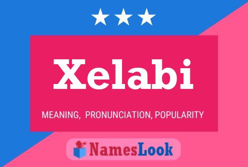 Póster del nombre Xelabi