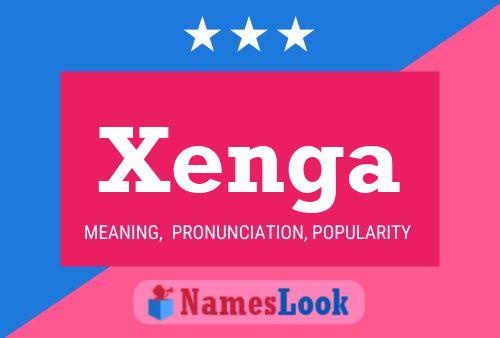 Póster del nombre Xenga