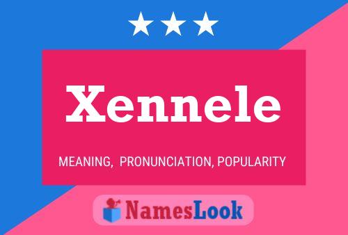 Póster del nombre Xennele