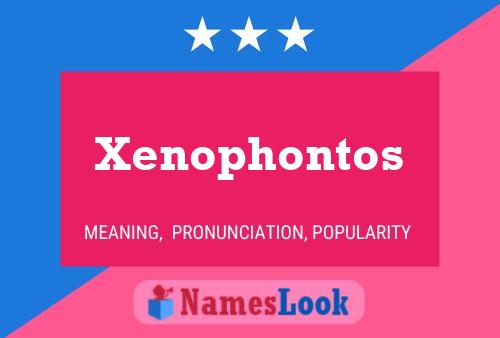 Póster del nombre Xenophontos