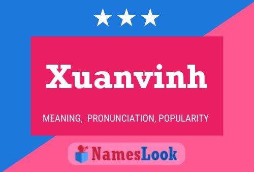 Póster del nombre Xuanvinh