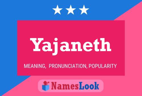 Póster del nombre Yajaneth