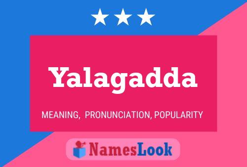 Póster del nombre Yalagadda