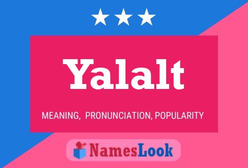 Póster del nombre Yalalt