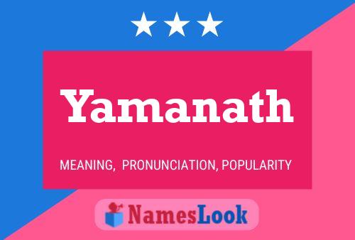 Póster del nombre Yamanath