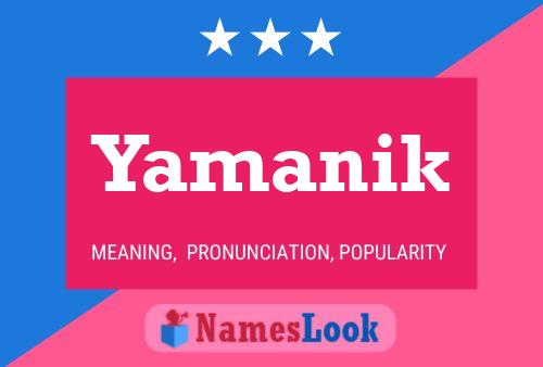 Póster del nombre Yamanik