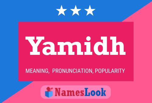 Póster del nombre Yamidh