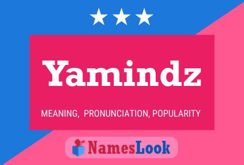 Póster del nombre Yamindz