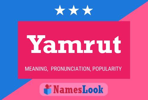 Póster del nombre Yamrut