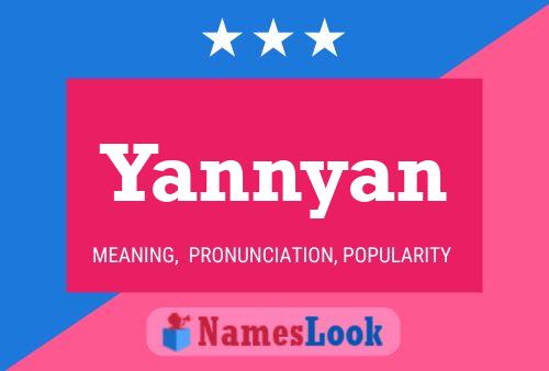 Póster del nombre Yannyan