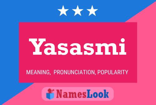 Póster del nombre Yasasmi