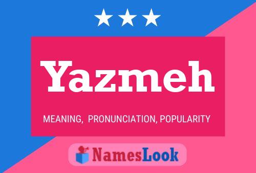 Póster del nombre Yazmeh