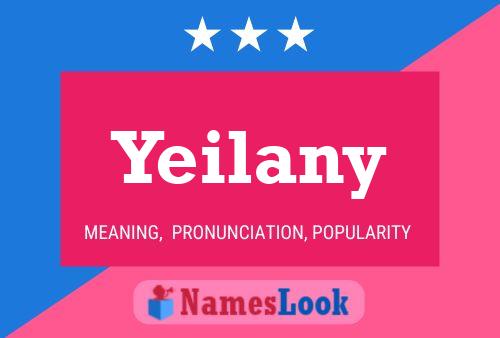 Póster del nombre Yeilany