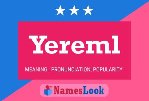 Póster del nombre Yereml