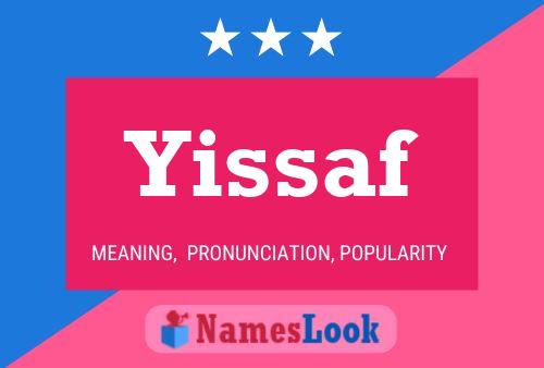 Póster del nombre Yissaf