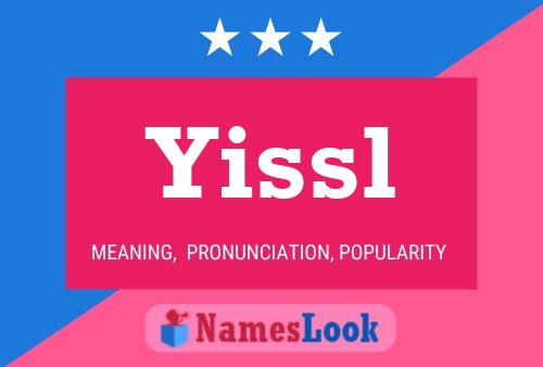 Póster del nombre Yissl