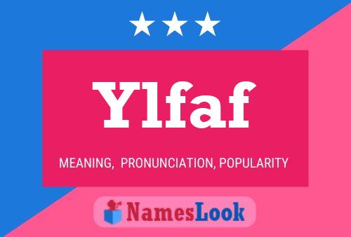 Póster del nombre Ylfaf