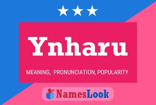 Póster del nombre Ynharu