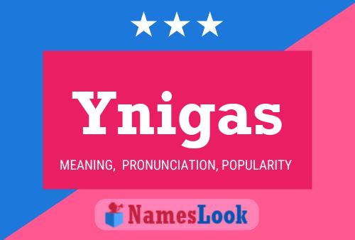 Póster del nombre Ynigas