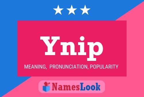 Póster del nombre Ynip