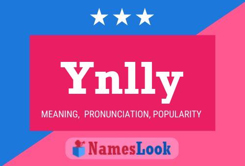 Póster del nombre Ynlly