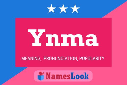 Póster del nombre Ynma