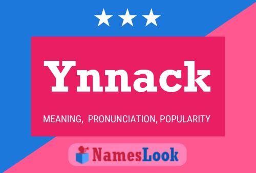 Póster del nombre Ynnack