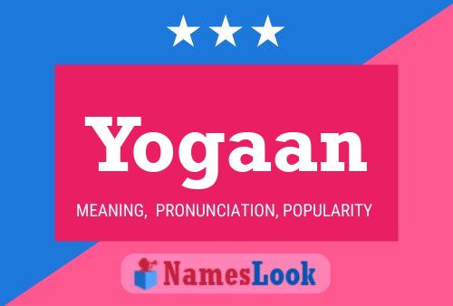 Póster del nombre Yogaan