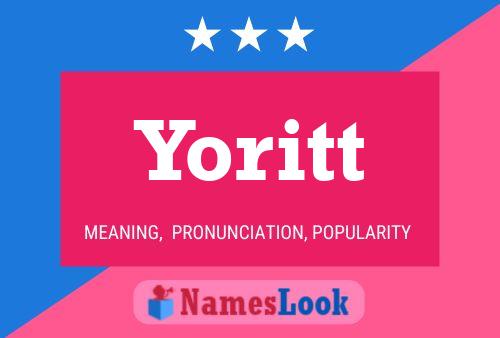 Póster del nombre Yoritt