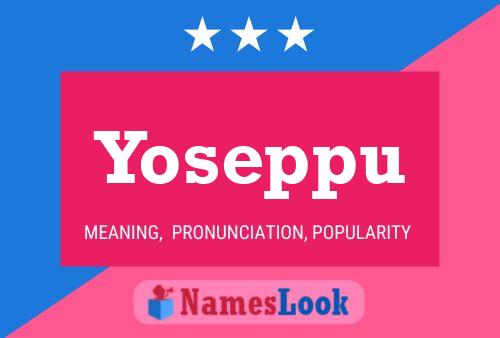 Póster del nombre Yoseppu