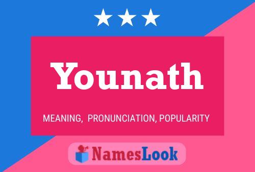 Póster del nombre Younath