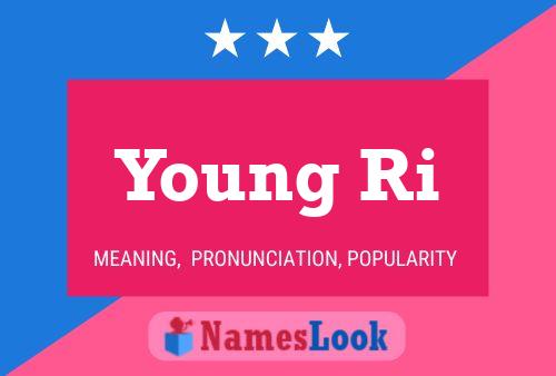 Póster del nombre Young Ri