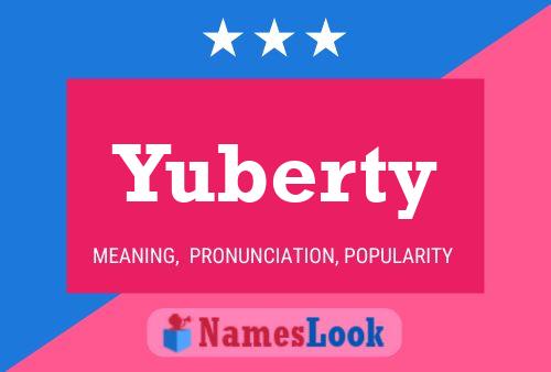 Póster del nombre Yuberty