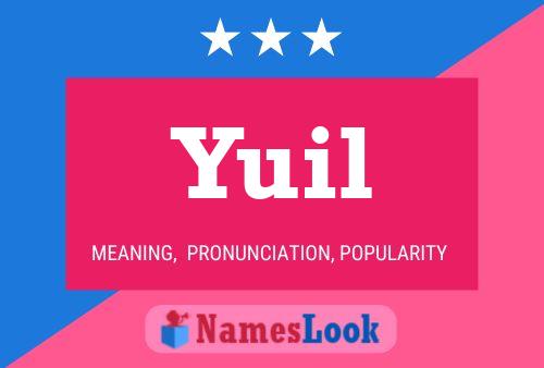 Póster del nombre Yuil