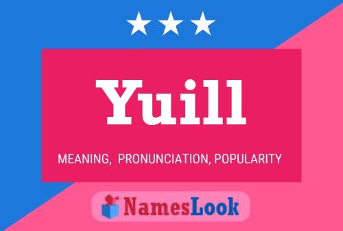 Póster del nombre Yuill