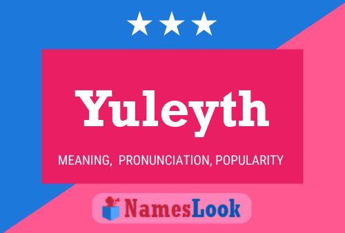 Póster del nombre Yuleyth